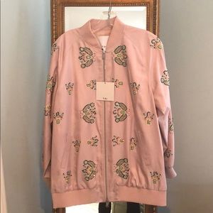 TIBI embellished bomber jacket